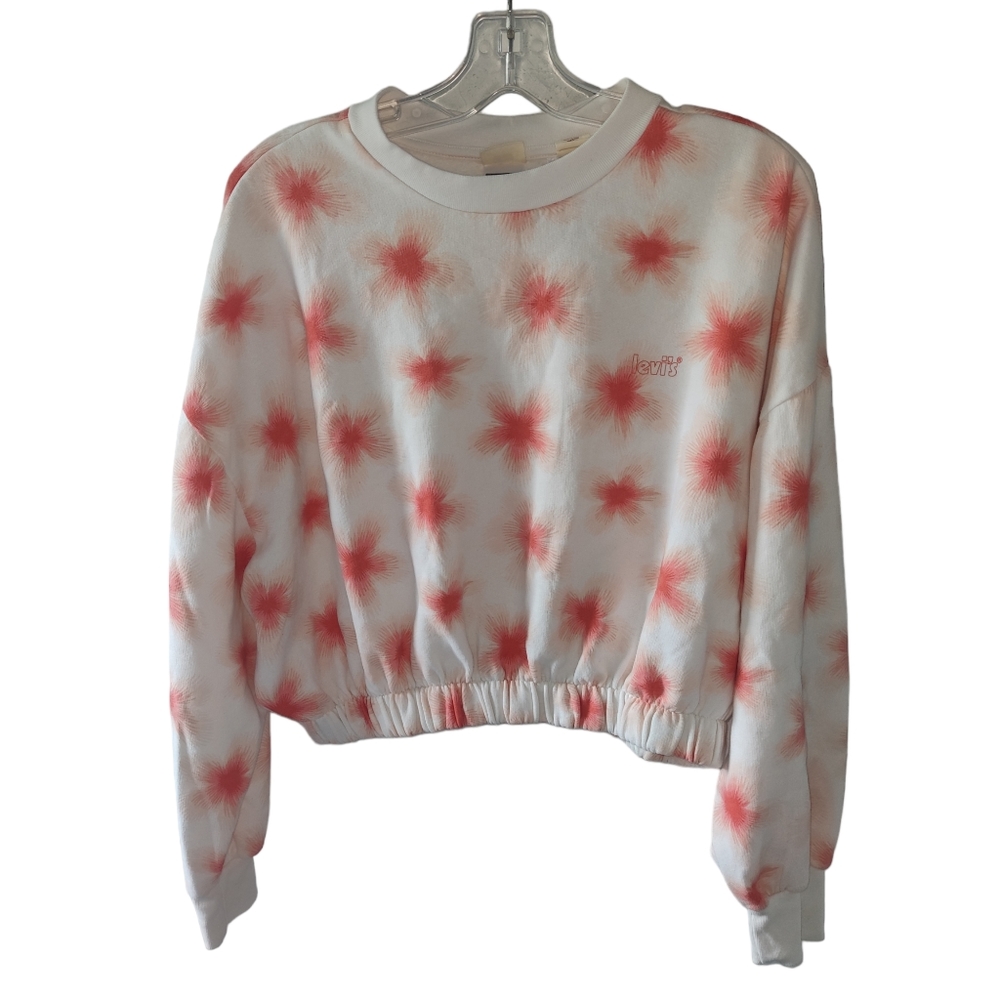 Levi's cropped cinched sweatshirt | Size Large
